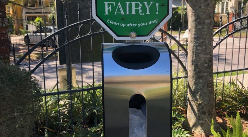 Doggie Waste Bag Station