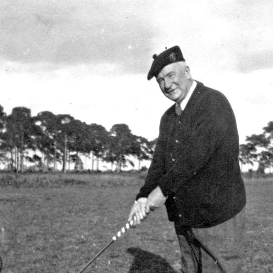John Gillespie at Bobby Jones Golf course